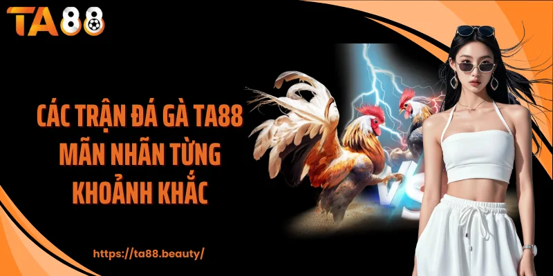 Các trận đá gà TA88 mãn nhãn từng khoảnh khắc