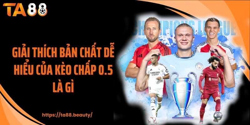 Giải thích bản chất dễ hiểu của kèo chấp 0.5 là gì